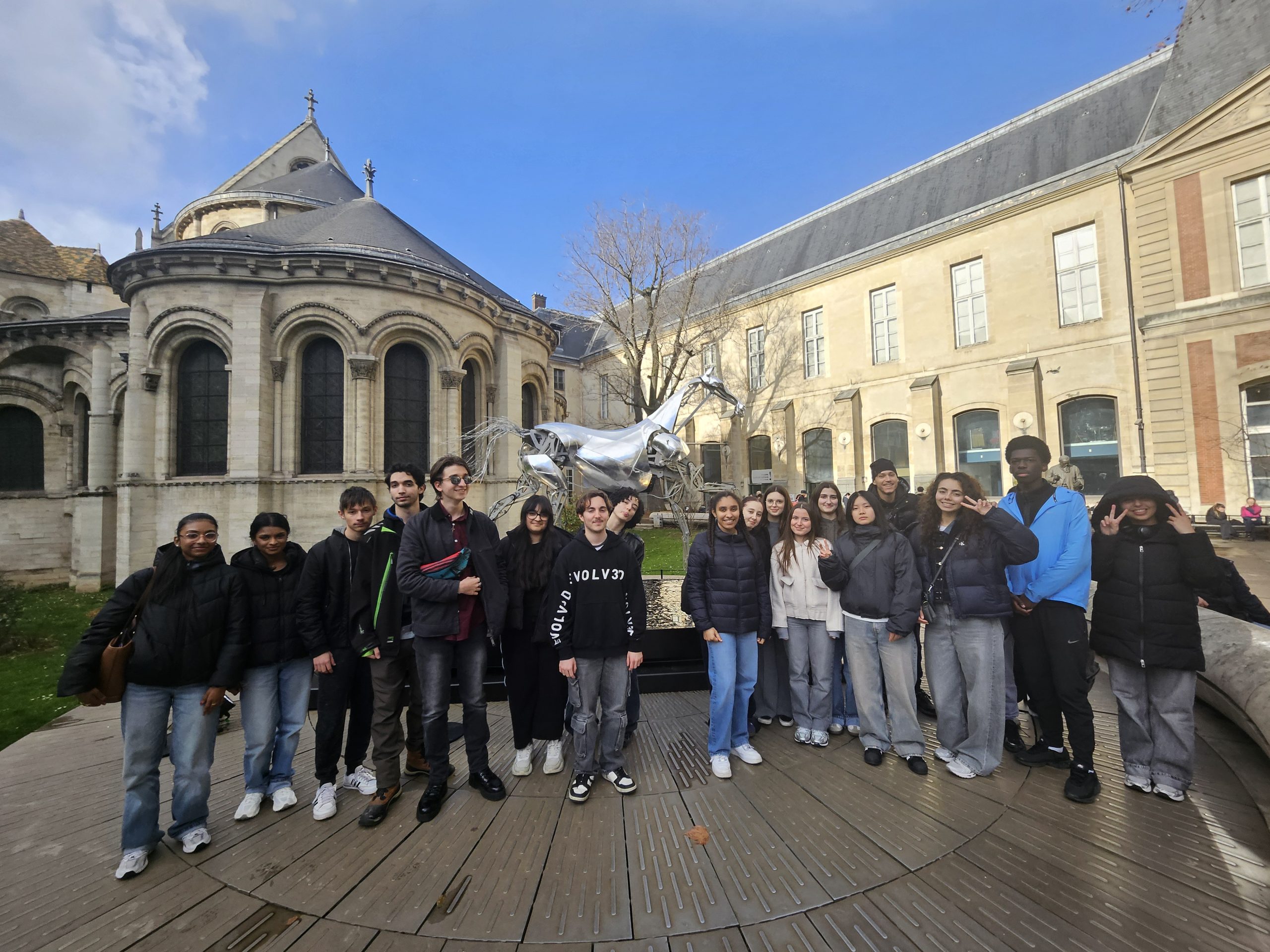 Sortie au Musée des Arts et Métiers avec la classe de TG4 